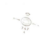 Set of Georg Jensen silverware, spice shakers and candle holders - фото 11