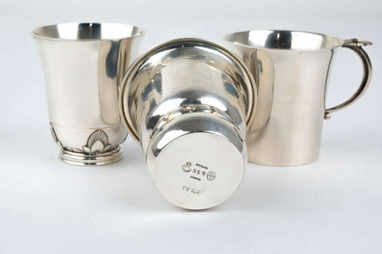 Georg Jensen 3 sterling mugs - photo 18 Georg Jensen 3 sterling mugs - photo 18