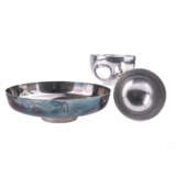 Georg Jensen silver bowl and Elipse ''egg'' - photo 5