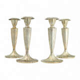 Marcus & Co set of silver candlesticks - фото 3