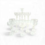 Barovier & Toso Set Weiß- und Rotweingläser mit Kerzenleuchter The Sherry Netherlands - Foto 1