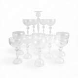 Barovier & Toso Set Weiß- und Rotweingläser mit Kerzenleuchter The Sherry Netherlands - Foto 2