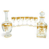 Saint Louis liqueur set Massenet Gold - photo 2