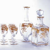 Saint Louis liqueur set Massenet Gold - photo 3