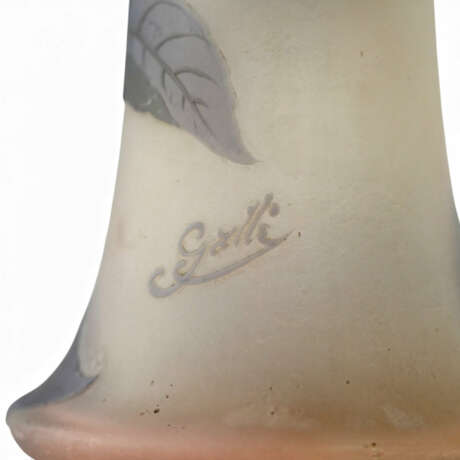 Émile Gallé, vase with hydrangea décor, c. 1900 - фото 5