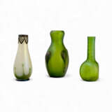 Set of three Art Nouveau vases, Bohemia, early 20th century, attributed to Johann Lötz Witwe - photo 2
