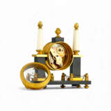 Miniature cylinder clock in the Empire style - фото 6