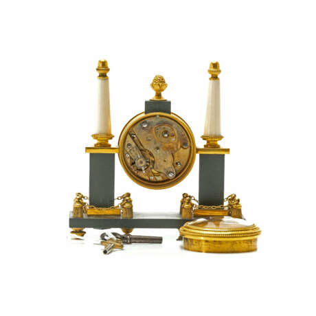Miniature cylinder clock in the Empire style - фото 7 Miniature cylinder clock in the Empire style - фото 7