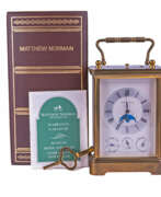 Watches. Matthew Norman travel clock '1781'