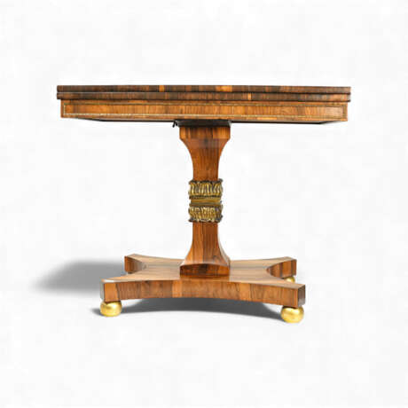 Card table in Regency style - photo 1 Card table in Regency style - photo 1