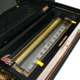 Swiss barrel organ in wooden case - photo 8