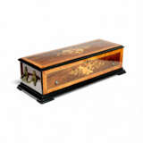 Swiss barrel organ in wooden case - photo 14