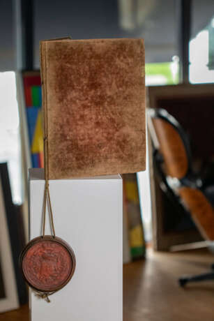 Nobility diploma 1762, issued by Maria Theresa for the elevation of citizen Joseph Boset - photo 1 Nobility diploma 1762, issued by Maria Theresa for the elevation of citizen Joseph Boset - photo 1