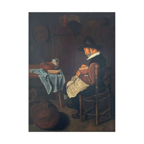 Circle of Quiringh Gerritsz. van Brekelenkam (c. 1622 - 1668 Leiden) - photo 1