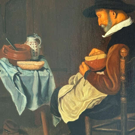 Circle of Quiringh Gerritsz. van Brekelenkam (c. 1622 - 1668 Leiden) - photo 3