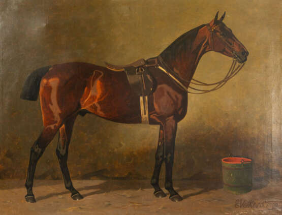 Emil Volkers (1831 Birkenfeld - 1905 Düsseldorf) - photo 1 Emil Volkers (1831 Birkenfeld - 1905 Düsseldorf) - photo 1