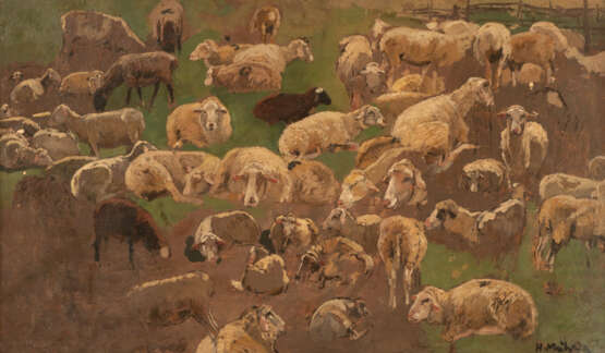 Hugo Mühlig (1854 Dresden - 1929 Düsseldorf) - Foto 1 Hugo Mühlig (1854 Dresden - 1929 Düsseldorf) - Foto 1