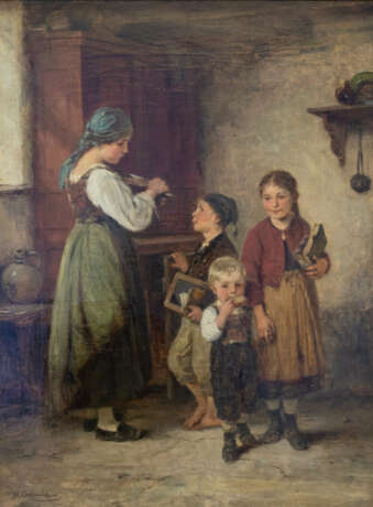 Hugo Oehmichen (1843 Borsdorf - 1932 Düsseldorf) - photo 1