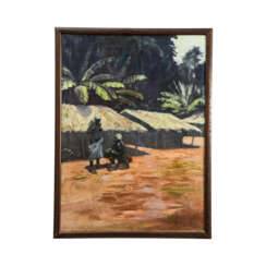 In einem westafrikanischen Dorf