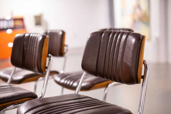 Four Mid-Century Chairs, Martin Stoll, 1970s - photo 3 Four Mid-Century Chairs, Martin Stoll, 1970s - photo 3