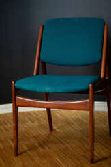 Set of four chairs attributed to Arne Vodder