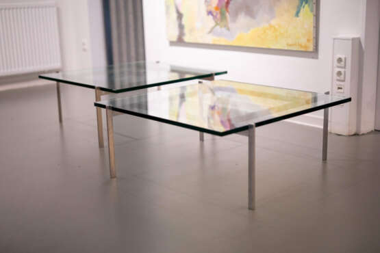 Zwei Couchtische PK61, Poul Kjærholm, Entwurf 1956, Fritz Hansen - Foto 1