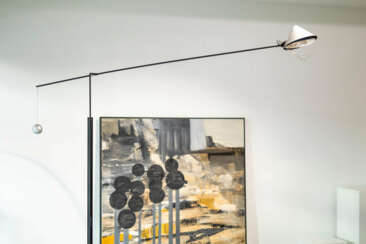 Artemide floor lamp ''Nestore terra'', designed by Carlo Forcolini