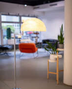 Overview. Swisslamps SLZ floor lamp ''Schwenkomat''