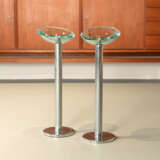 Pair of Fontana Arte standing ashtrays, designed by Pierangelo Galloti & Gigi Radice - фото 1