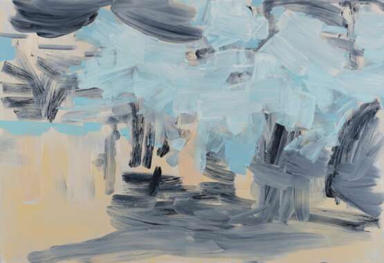 Vous &ecirc;tes un arbre un oiseau ou une montagne III Canvas oil 21th century - Foto 1