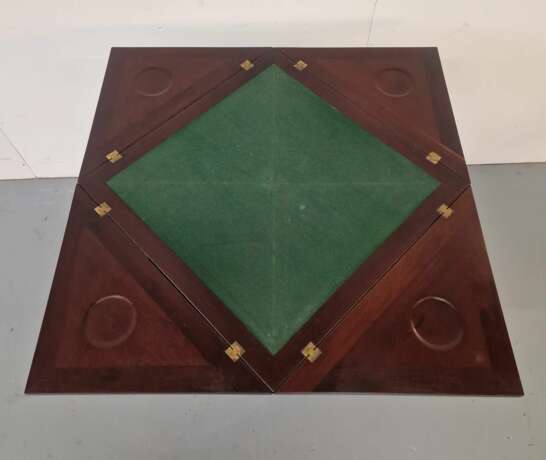 Art Nouveau game table Acajou Jugendstil Early 20th century - photo 2