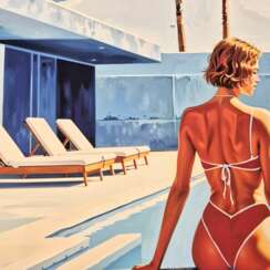 Myst-RZ, Gaze fight, signed and numeroted 110, 2024