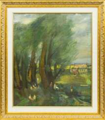 Под деревьями 