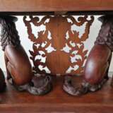 Console en acajou de style n&eacute;o-Renaissance Acajou Early 20th century - photo 3