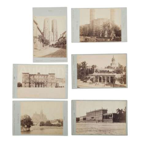 KRONE, HERMANN (Breslau 1827-1916 Laubegast), 6 Fotografien "Breslau", - Foto 1