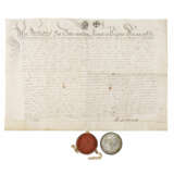 Urkunde des 18. Jahrhunderts mit gut erhaltenem Siegel - фото 1