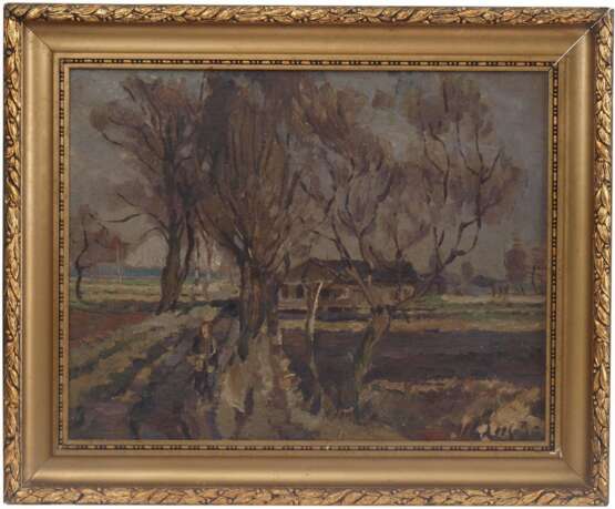 Женщина на сельской дороге Early 20th century г. - фото 1 Женщина на сельской дороге Early 20th century г. - фото 1