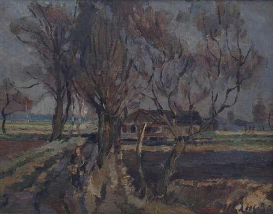 Женщина на сельской дороге Early 20th century г. - фото 3 Женщина на сельской дороге Early 20th century г. - фото 3