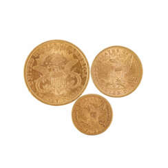 USA/GOLD - 20 Dollars 1896 Liberty Head, 10 Dollars