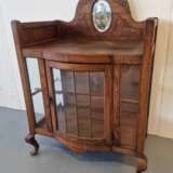 Tea cabinet Oak Early 20th century - photo 1