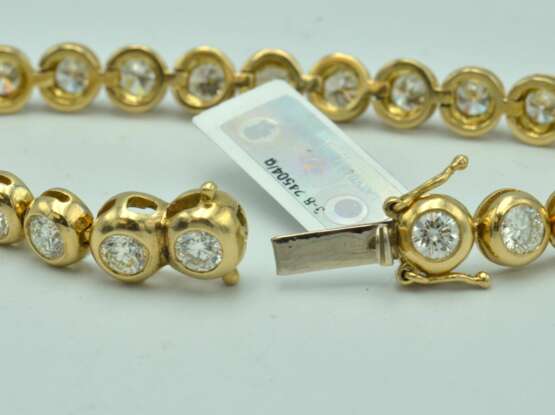 Bracelet en or avec diamants Gold 21th century - Foto 4 Bracelet en or avec diamants Gold 21th century - Foto 4