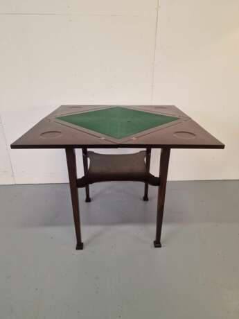 Art Nouveau game table Mahagoni Jugendstil Early 20th century - Foto 3 Art Nouveau game table Mahagoni Jugendstil Early 20th century - Foto 3