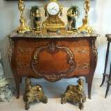 Pair of 19th Century Gilt Bronze Fire Dogs in the Ancient Egyptian Style Bronce 19th century - photo 7