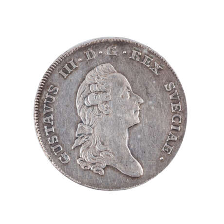 Schweden - 1 Taler 1776, König Gustav III., - фото 1