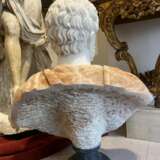 Bust of Marcus Aurelus in Marble in marble and onyx 20th century Marmor 20th century - Foto 10