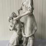 Royal Dux porcelain figure Porcelain Hand Painted realism Mid-20th century - photo 8