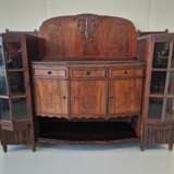 Magnifique buffet Art D&eacute;co. Palissandre acajou. France. Ann&eacute;es 1930. Dimensions&nbsp;: hauteur 147&nbsp;cm&nbsp;; longueur 189&nbsp;cm&nbsp;; profondeur 48&nbsp;cm. Rosenholz Early 20th century - Foto 3