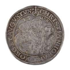 Sachsen - 1 Taler 1593, Christian II., Johann Georg I. und August,