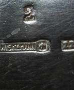 Metal. Silver-plated coffee set