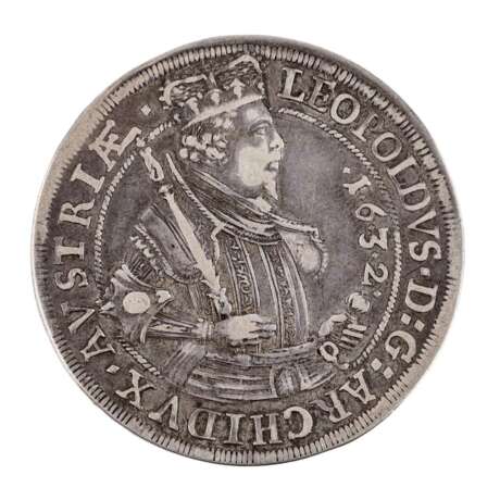 Tirol - 1 Taler 1632, Leopold v. als Landesfürst von Tirol, - Foto 1
